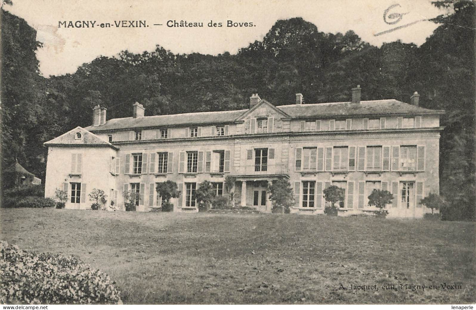 D4965 MAGNY EN VEXIN Chateau Des Boves - Magny En Vexin