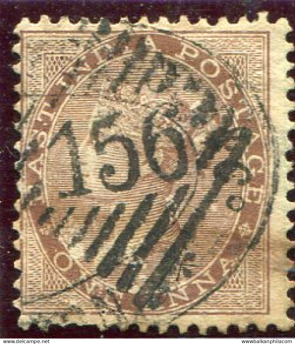 1865 Burma Rangoon B156 On India 1a - Autres & Non Classés