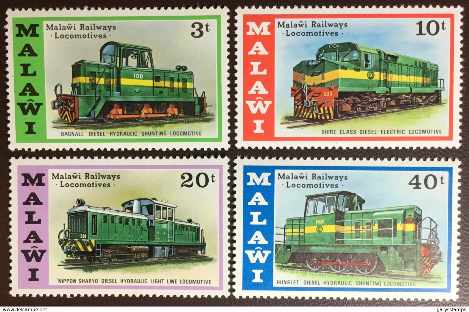 Malawi 1976 Locomotives MNH - Malawi (1964-...)