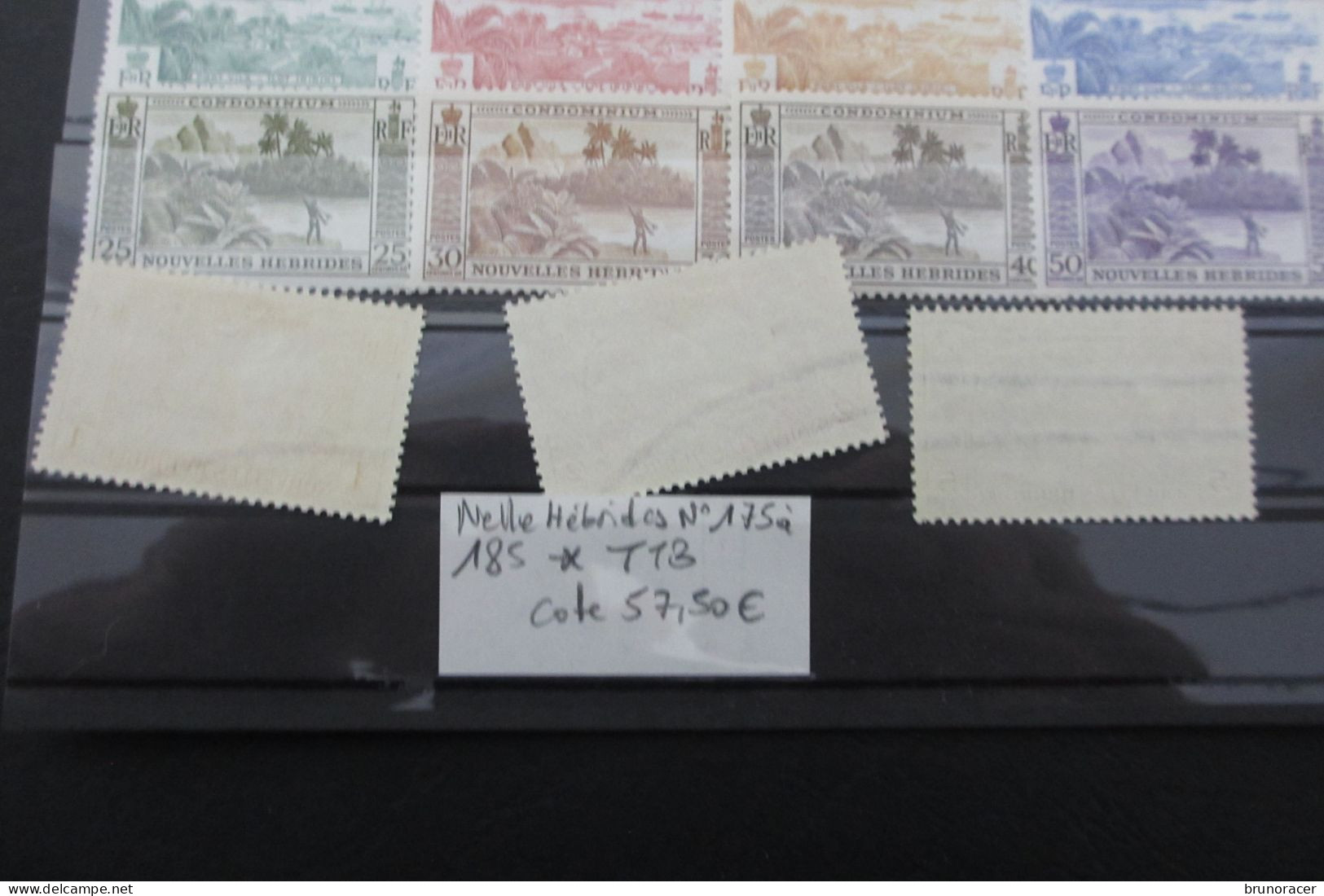 Nelle HEBRIDES N°175 à 187 NEUF* TB COTE 57,50 EUROS VOIR SCANS - Unused Stamps