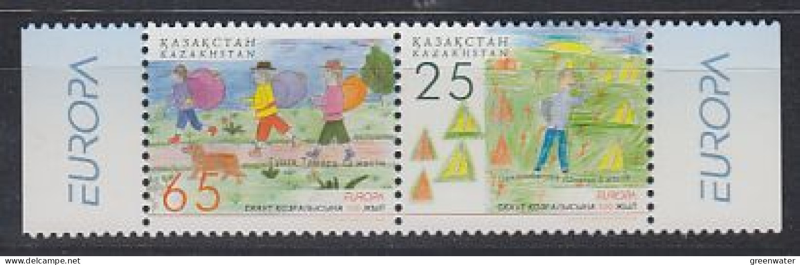 Europa Cept 2007 Kazakhstan 2v  ** Mnh (59395A) - 2007