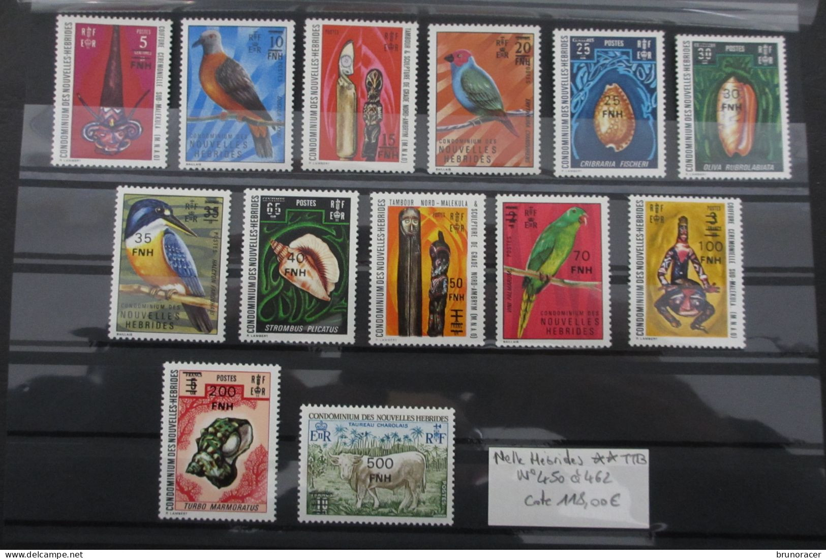 Nelle HEBRIDES N°450 à 462 NEUF** TB COTE 118 EUROS VOIR SCANS - Unused Stamps