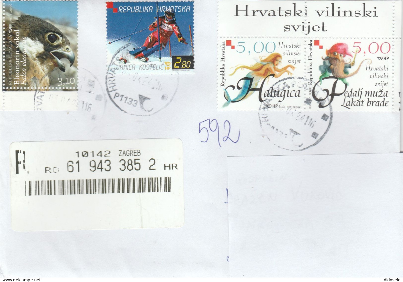 Croatia - 2024 - Register Cover - Kroatien