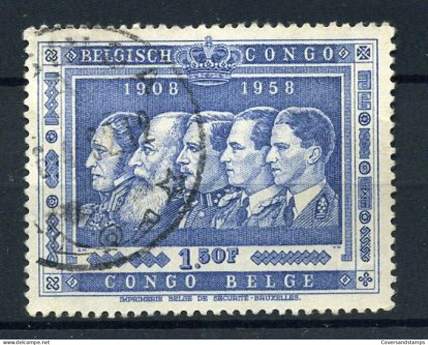 Belgisch Congo / Congo Belge 345 - Gest / Obl / Used - Gebraucht