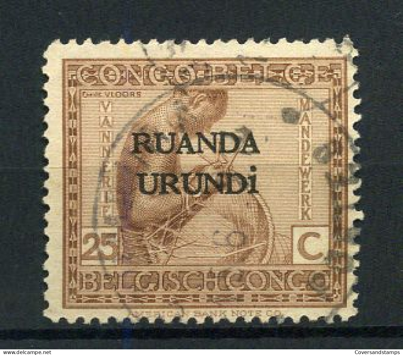 Ruanda-Urundi 54 - Gest / Obl / Used - Oblitérés