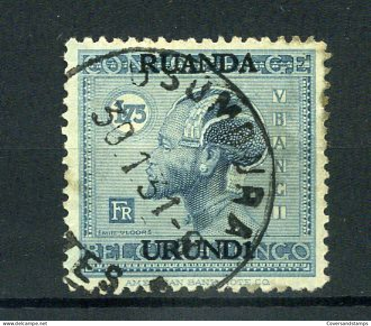 Ruanda-Urundi 75 - Gest / Obl / Used - Gebraucht