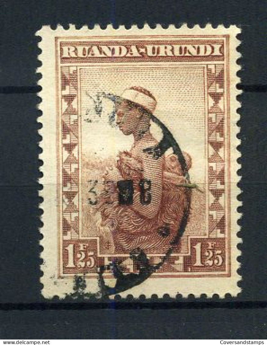Ruanda-Urundi 100 - Gest / Obl / Used - Oblitérés