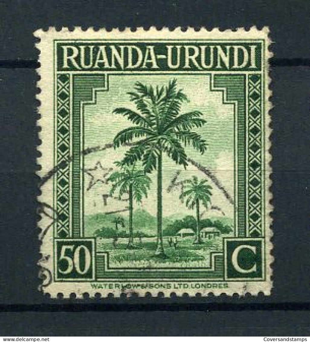 Ruanda-Urundi 132 - Gest / Obl / Used - Oblitérés