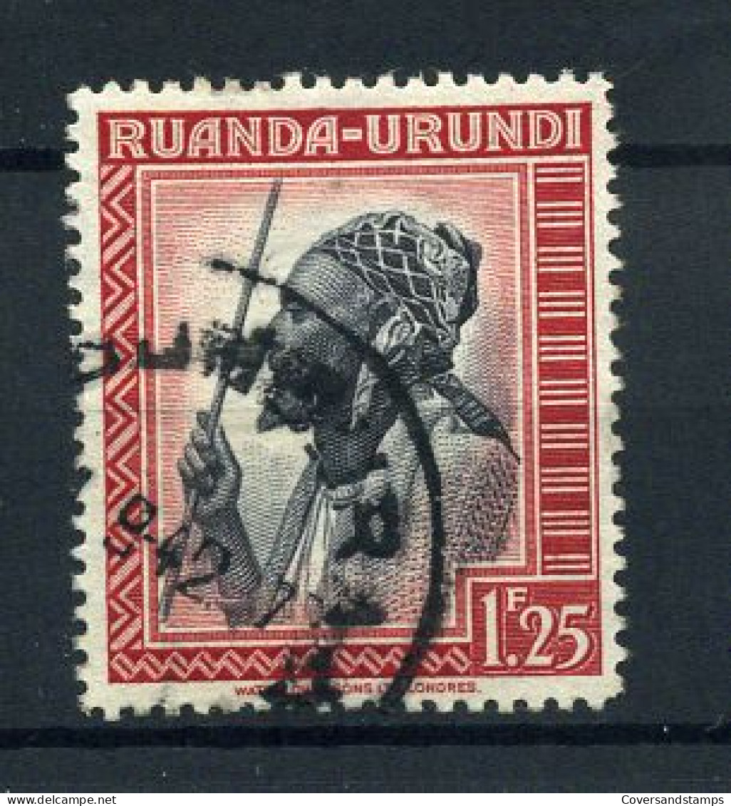 Ruanda-Urundi 136 - Gest / Obl / Used - Oblitérés
