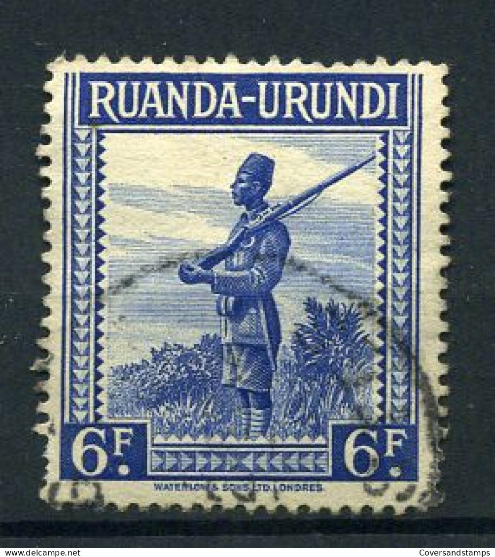 Ruanda-Urundi 142 - Gest / Obl / Used - Oblitérés