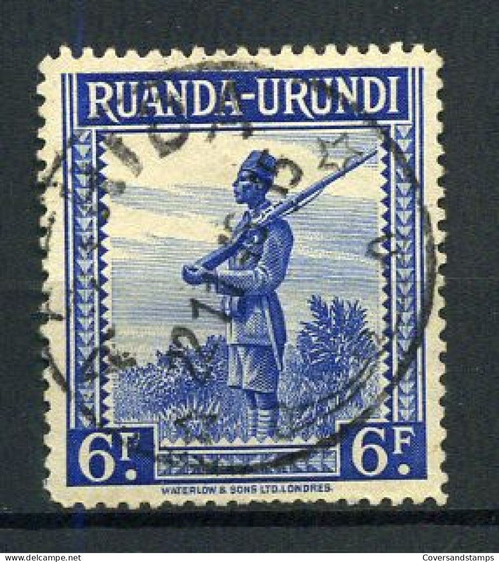 Ruanda-Urundi 142 - Gest / Obl / Used - Usati
