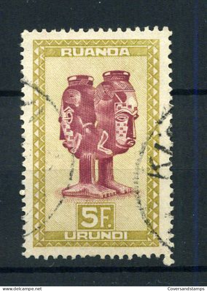 Ruanda-Urundi 167 - Gest / Obl / Used - Oblitérés