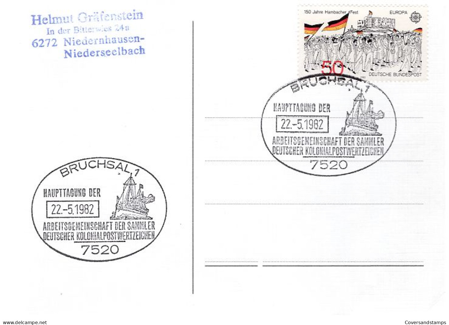  Bundespost - Postkaart - Europa CEPT 1982 - 1982