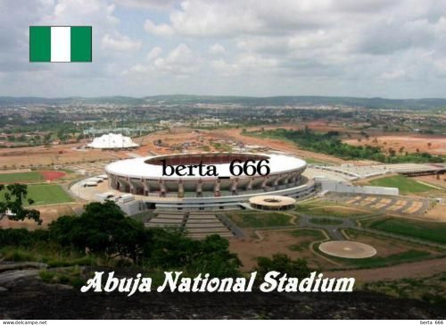 Nigeria Abuja National Stadium New Postcard - Nigeria