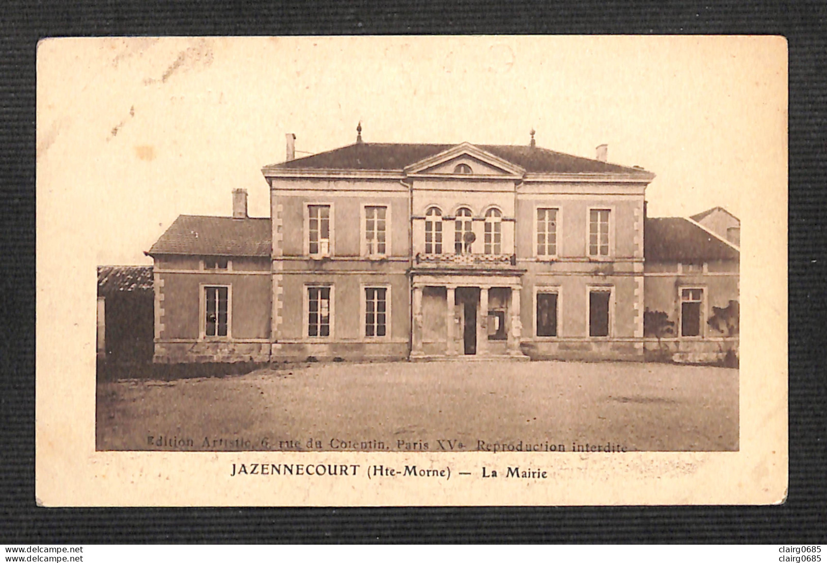 52 - JUZENNECOURT -  JAZENNECOURT - La Mairie - Juzennecourt