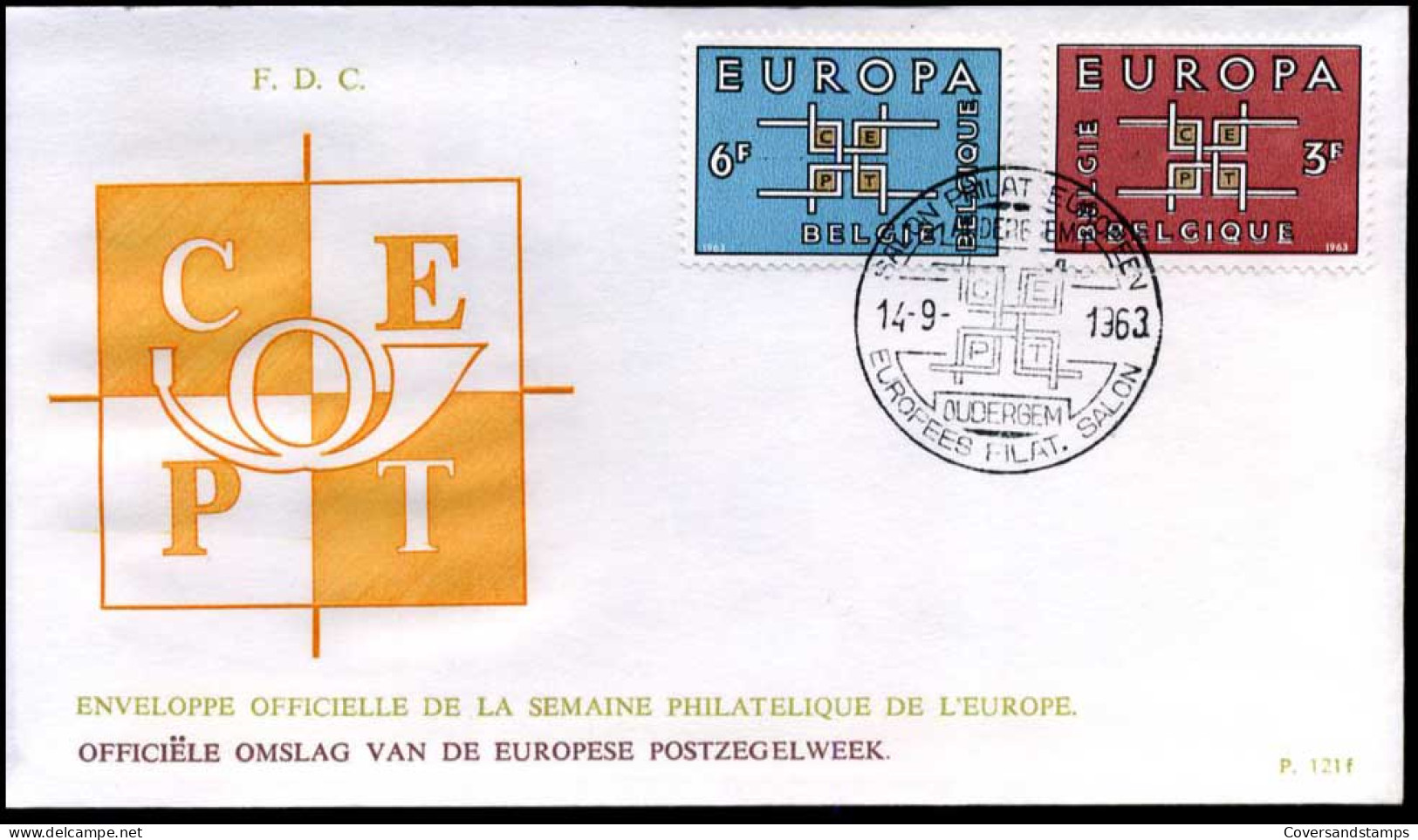 Belgium - FDC - Europa CEPT 1963 - 1963