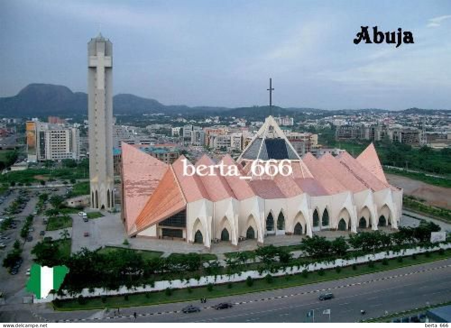 Nigeria Abuja Cathedral New Postcard - Nigeria