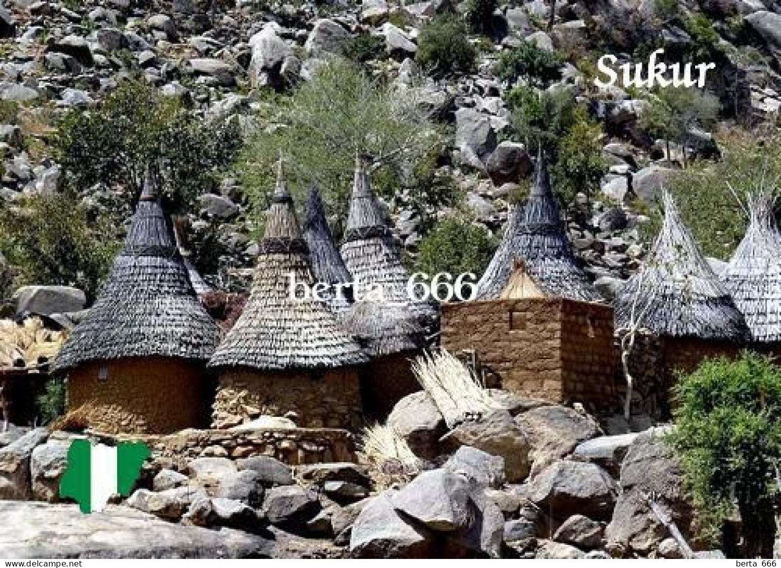 Nigeria Sukur Cultural Landscape UNESCO New Postcard - Nigeria