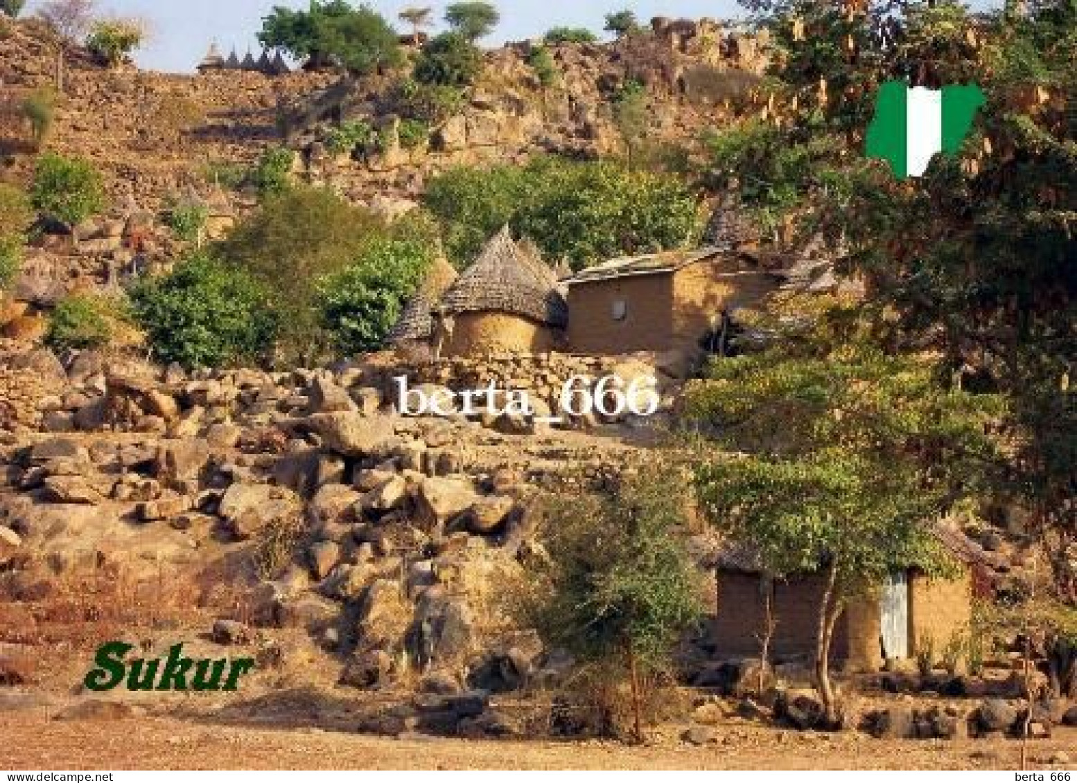 Nigeria Sukur Cultural Landscape UNESCO New Postcard - Nigeria