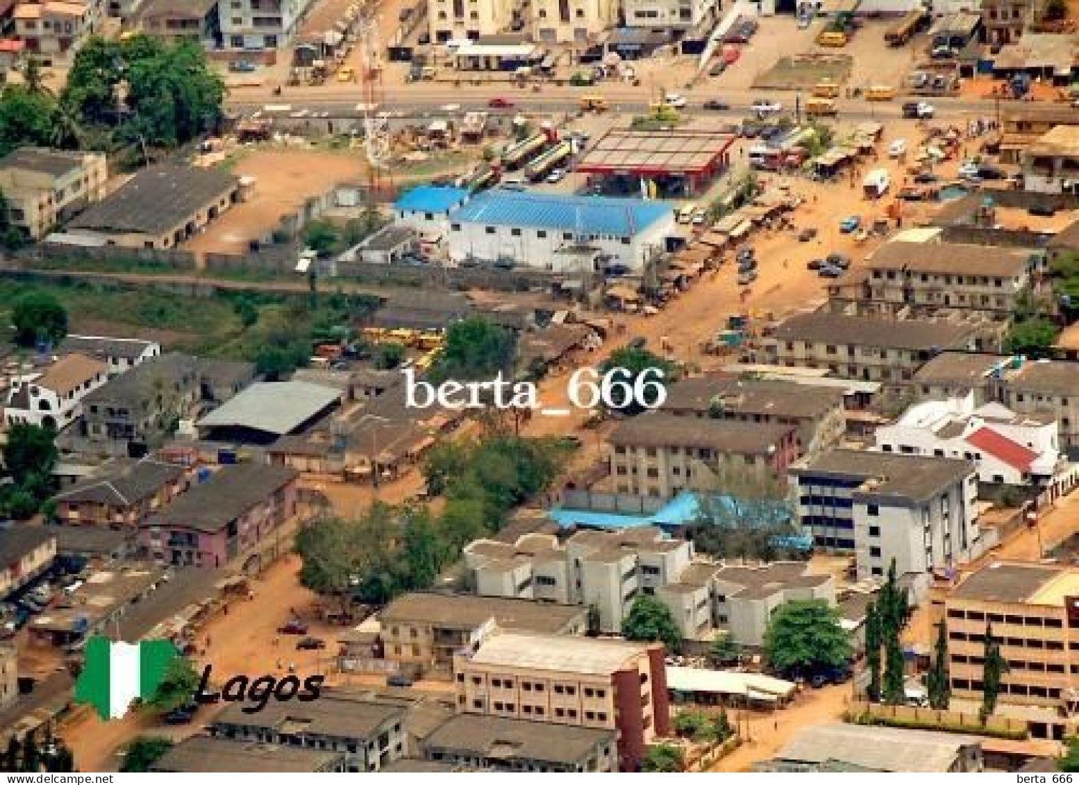 Nigeria Lagos Aerial View New Postcard - Nigeria