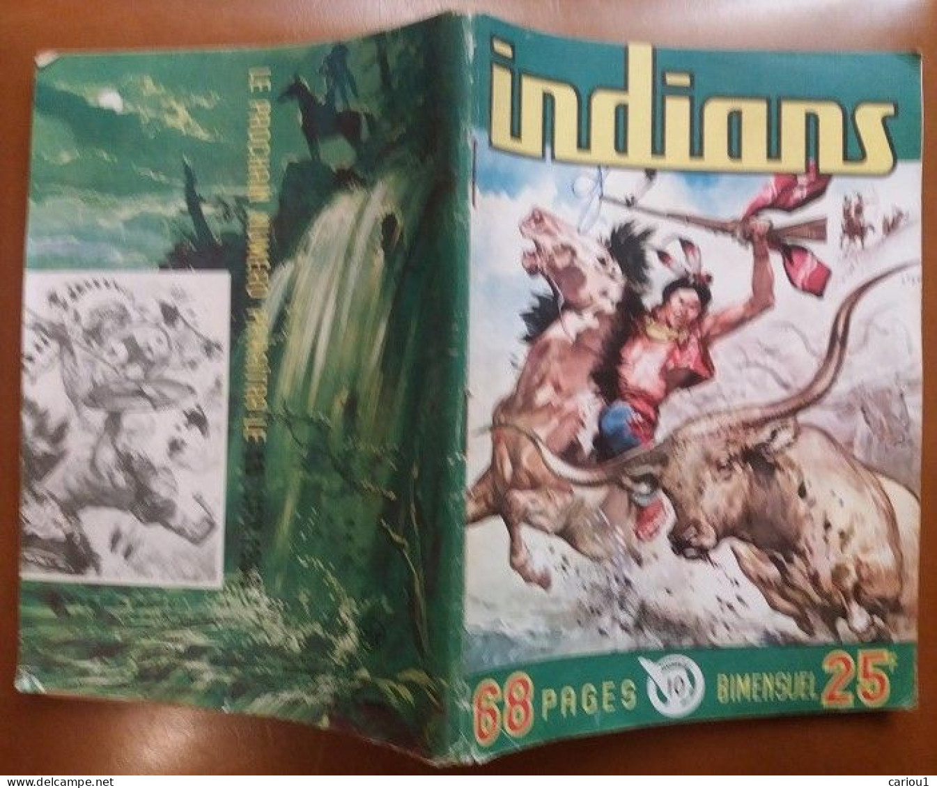 C1  INDIANS # 10 1957 Imperia WESTERN PORT INCLUS France - Kleine Formaat