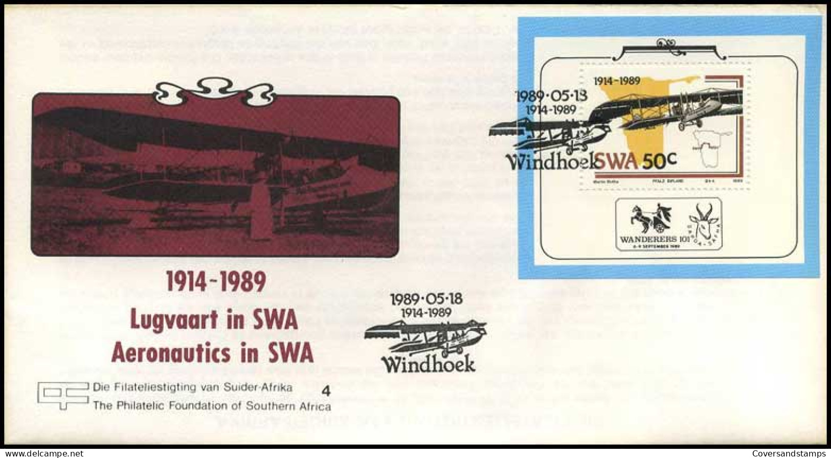 SWA - Lugvaart In SWA - FDC -  - FDC