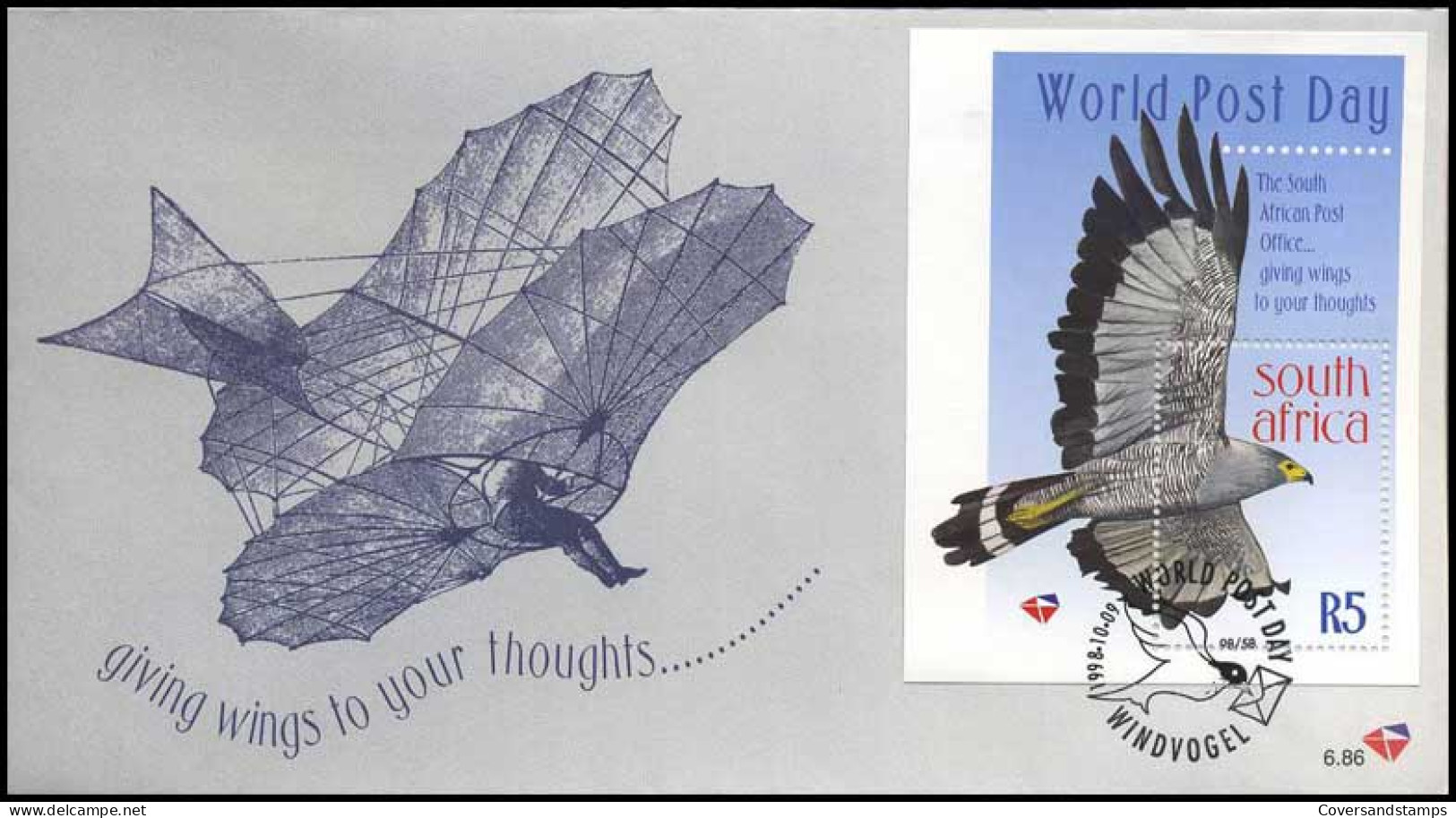 South-Africa - Bird - FDC -  - FDC