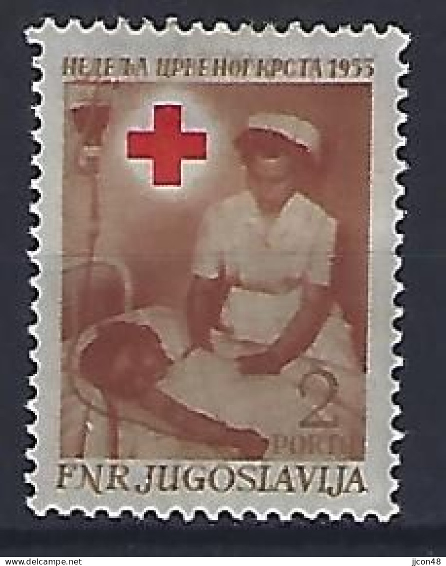 Jugoslavia 1953  Zwangszuschlagsmarken-Porto (*) MM  Mi.8 - Charity Issues