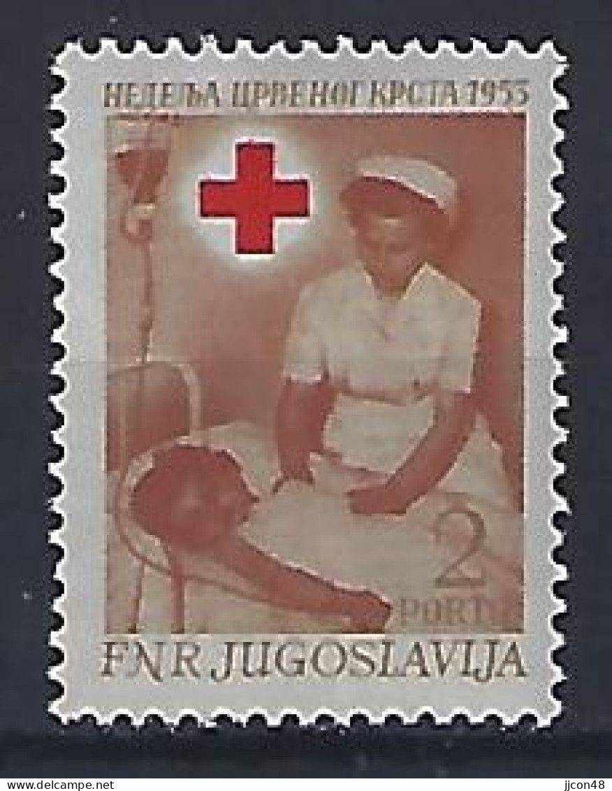 Jugoslavia 1953  Zwangszuschlagsmarken-Porto (**) MNH  Mi.8 - Bienfaisance