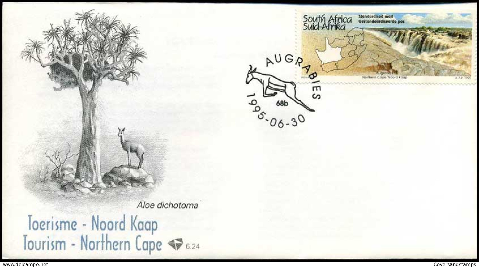 South-Africa - Animals - FDC -  - FDC