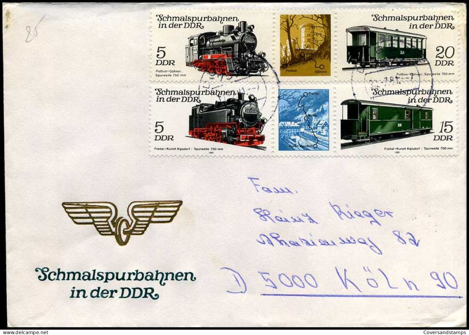 DDR  - Schmalspurbahnen In Der DDR  - Trains