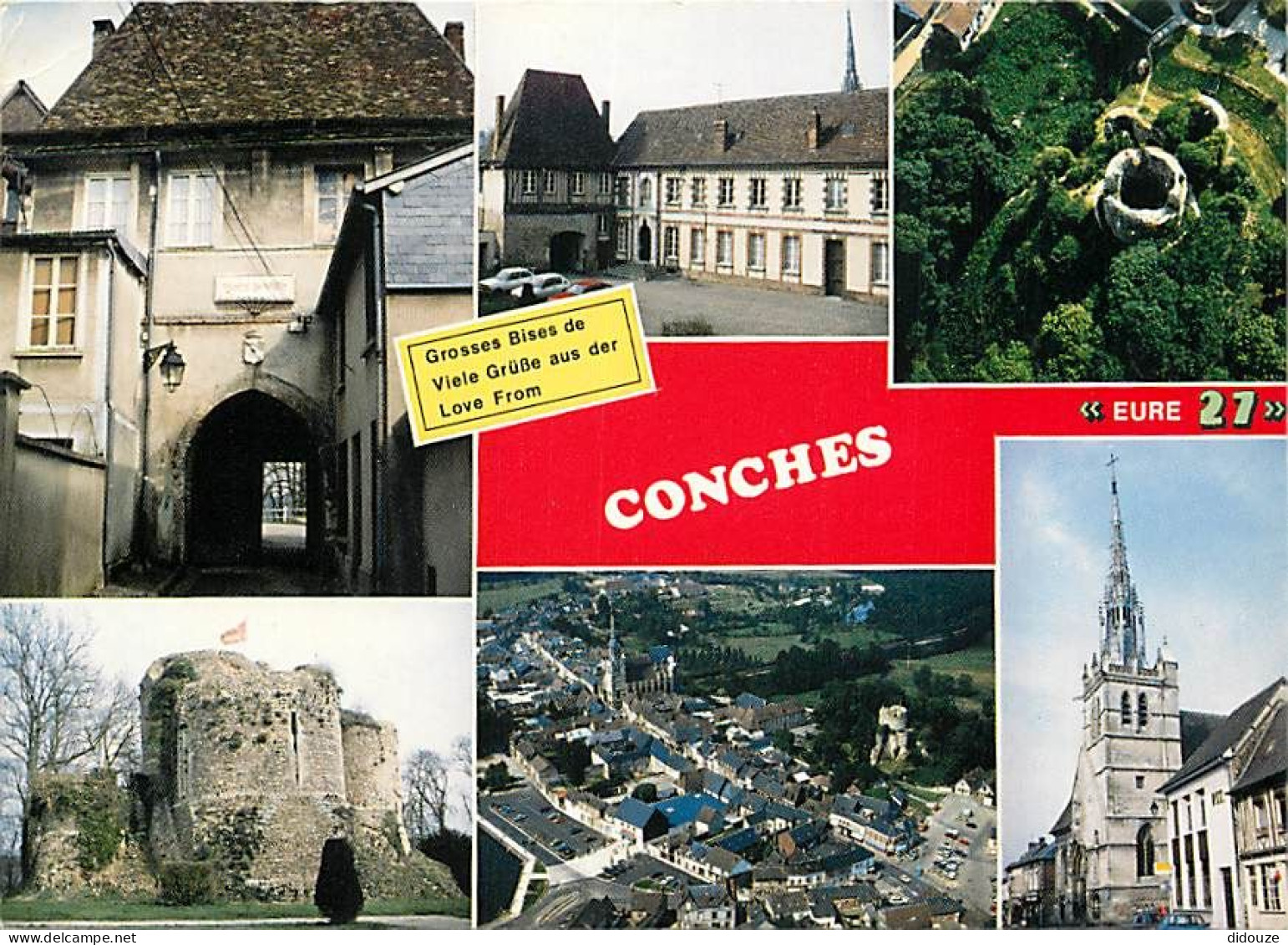 27 - Conches En Ouche - Multivues - CPM - Voir Scans Recto-Verso - Conches-en-Ouche