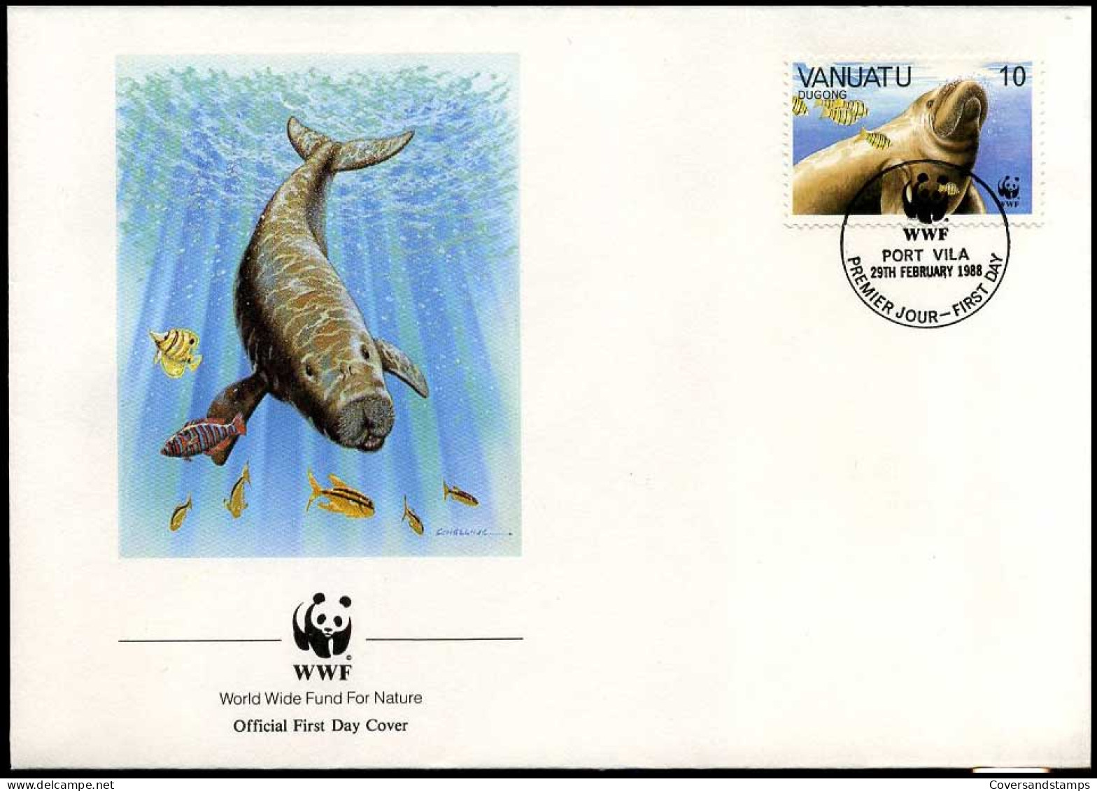 Vanuatu - FDC - Dugong - FDC