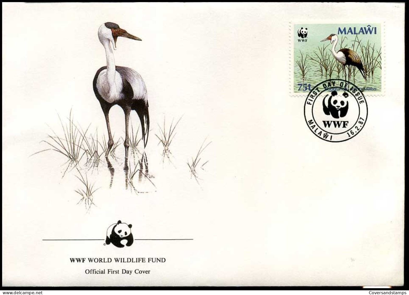 Malawi - FDC -  Stork - FDC