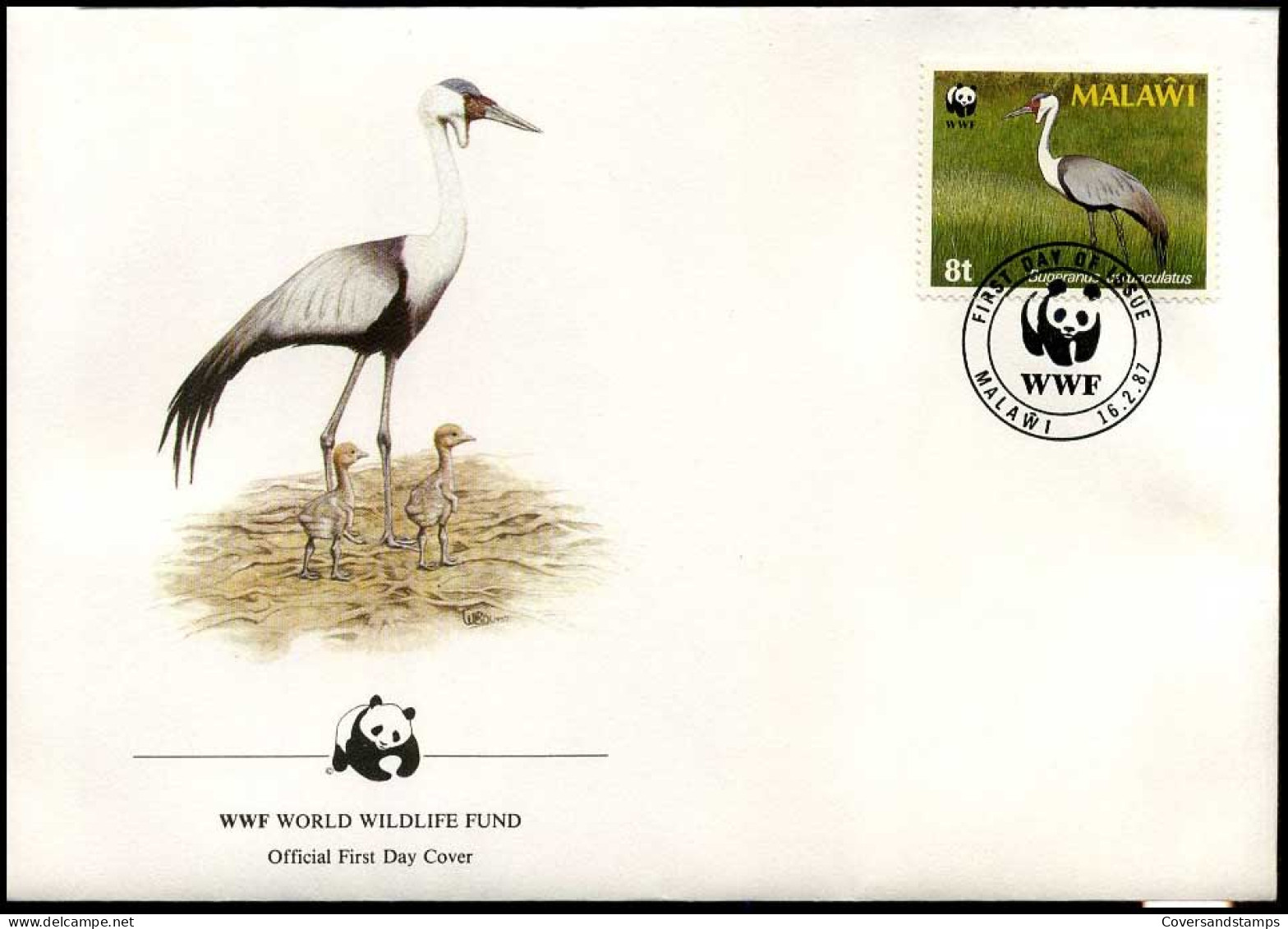 Malawi - FDC -  Stork - FDC