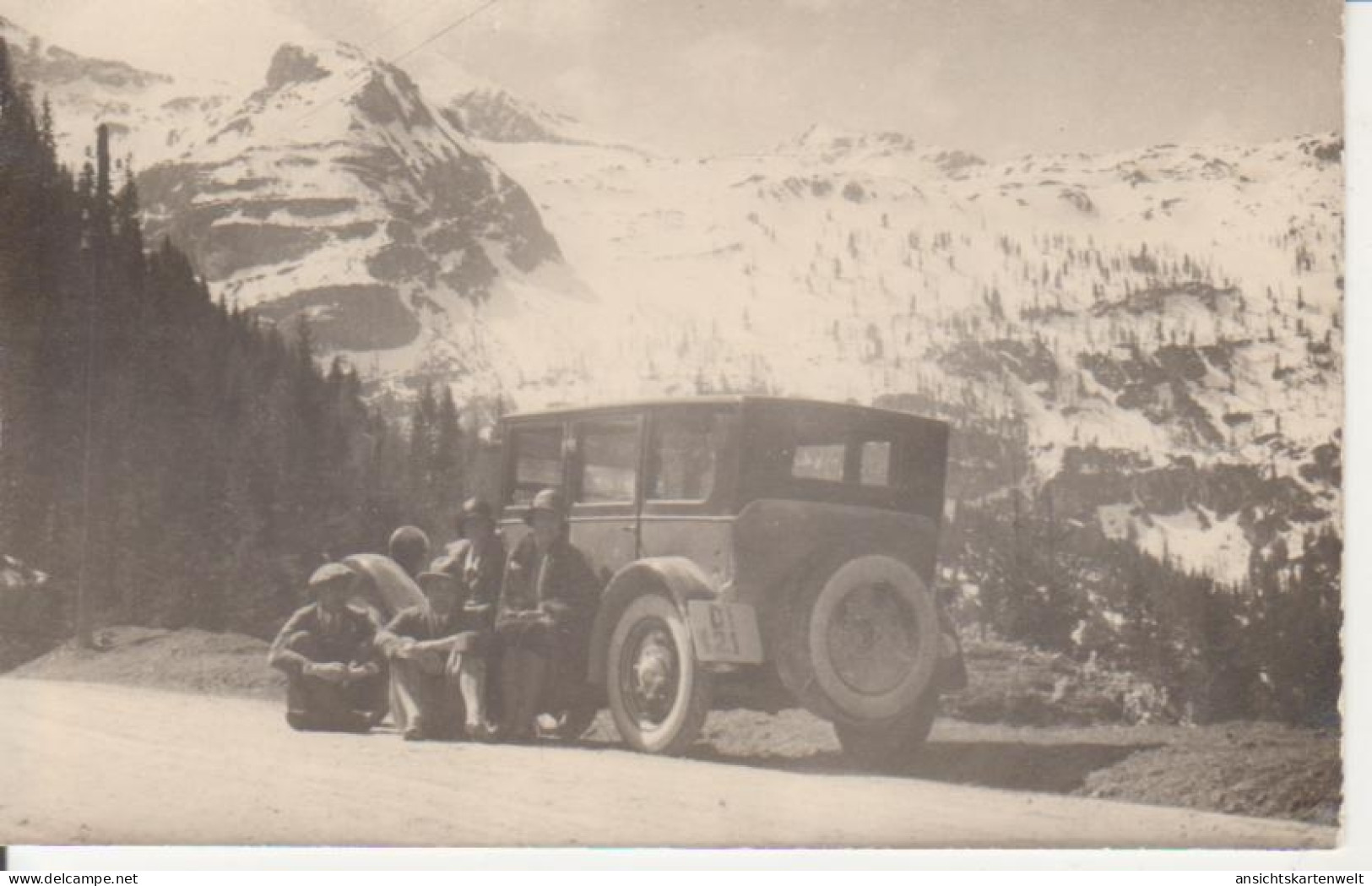 Partie Am Auto Im Jahre 1930 Ngl #94.043 - Sonstige & Ohne Zuordnung