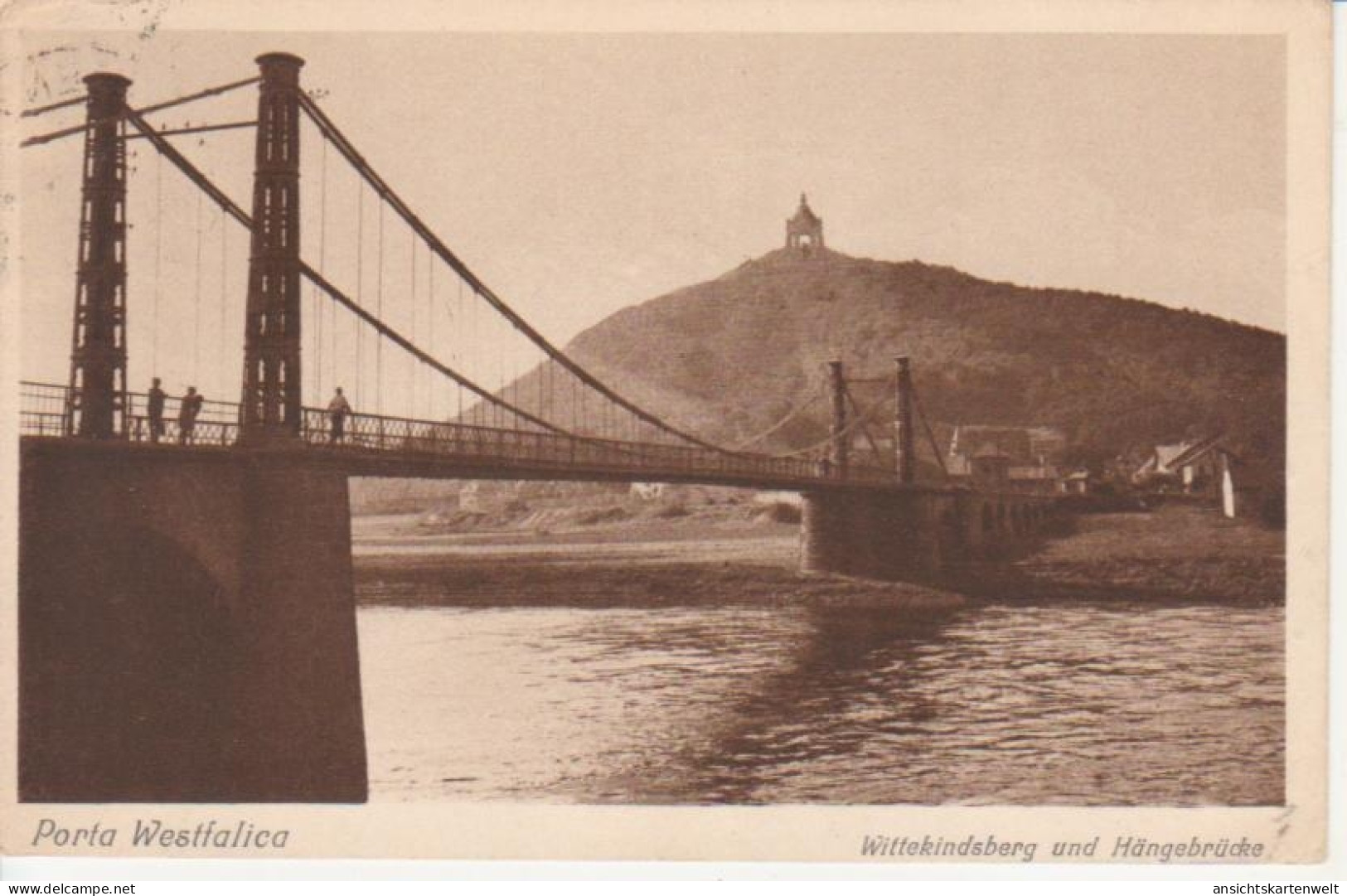 Porta Westfalica Hängebrücke Gl1926 #94.189 - Ponts