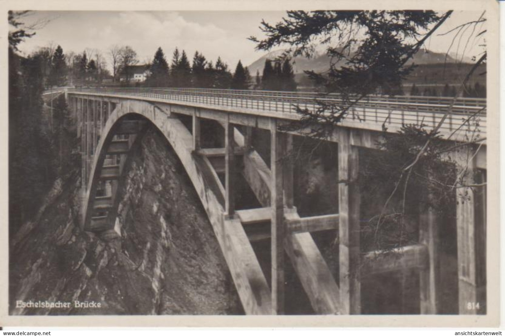 Echelsbacher Brücke Im Ammertal Ngl #94.196 - Brücken