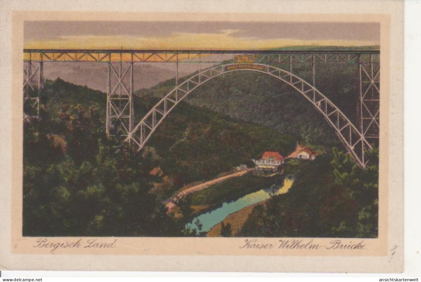 Bergisch Land Kaiser Wilhelm-Brücke Gl1922 #94.207 - Bruggen