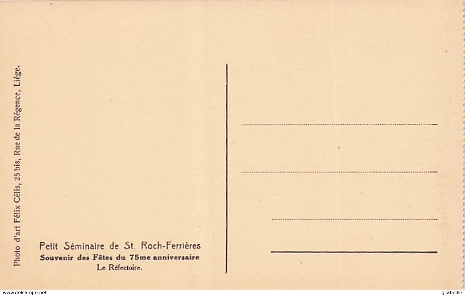 FERRIERES  - petit séminaire de Saint Roch- Ferrieres - lot 21 cartes  - souvenir fetes du 75 eme anniversaire
