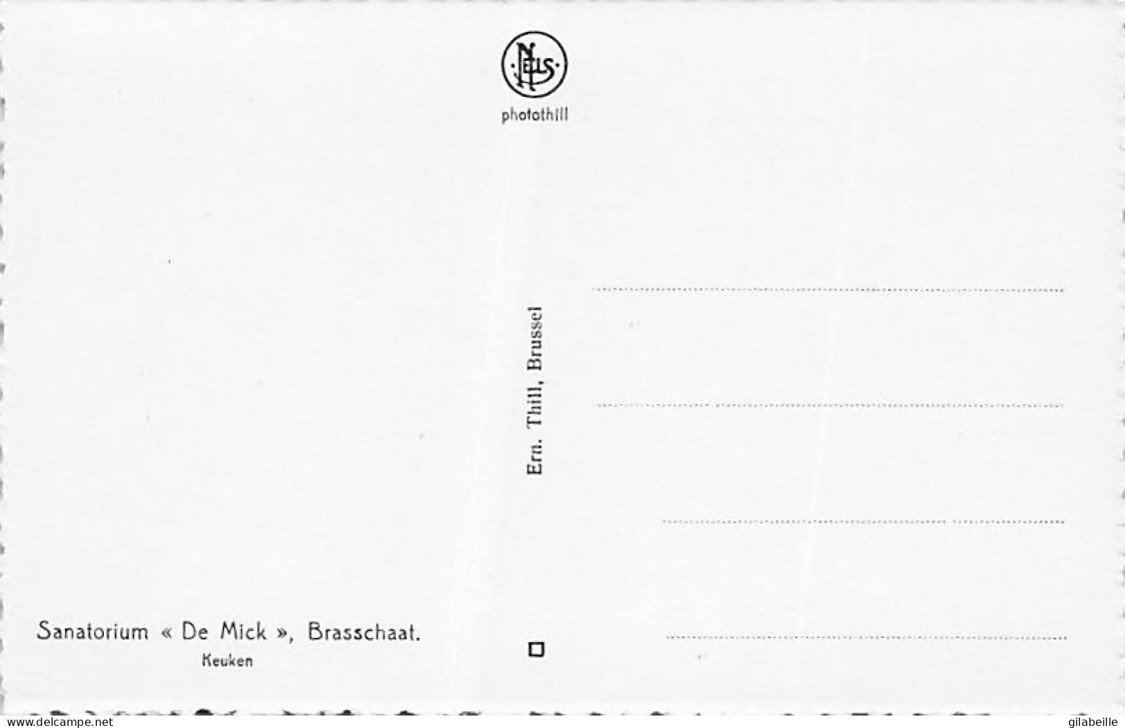 BRASSCHAAT - sanatorium " De Mick " - 10 zichtkaarten - lot 10 cartes