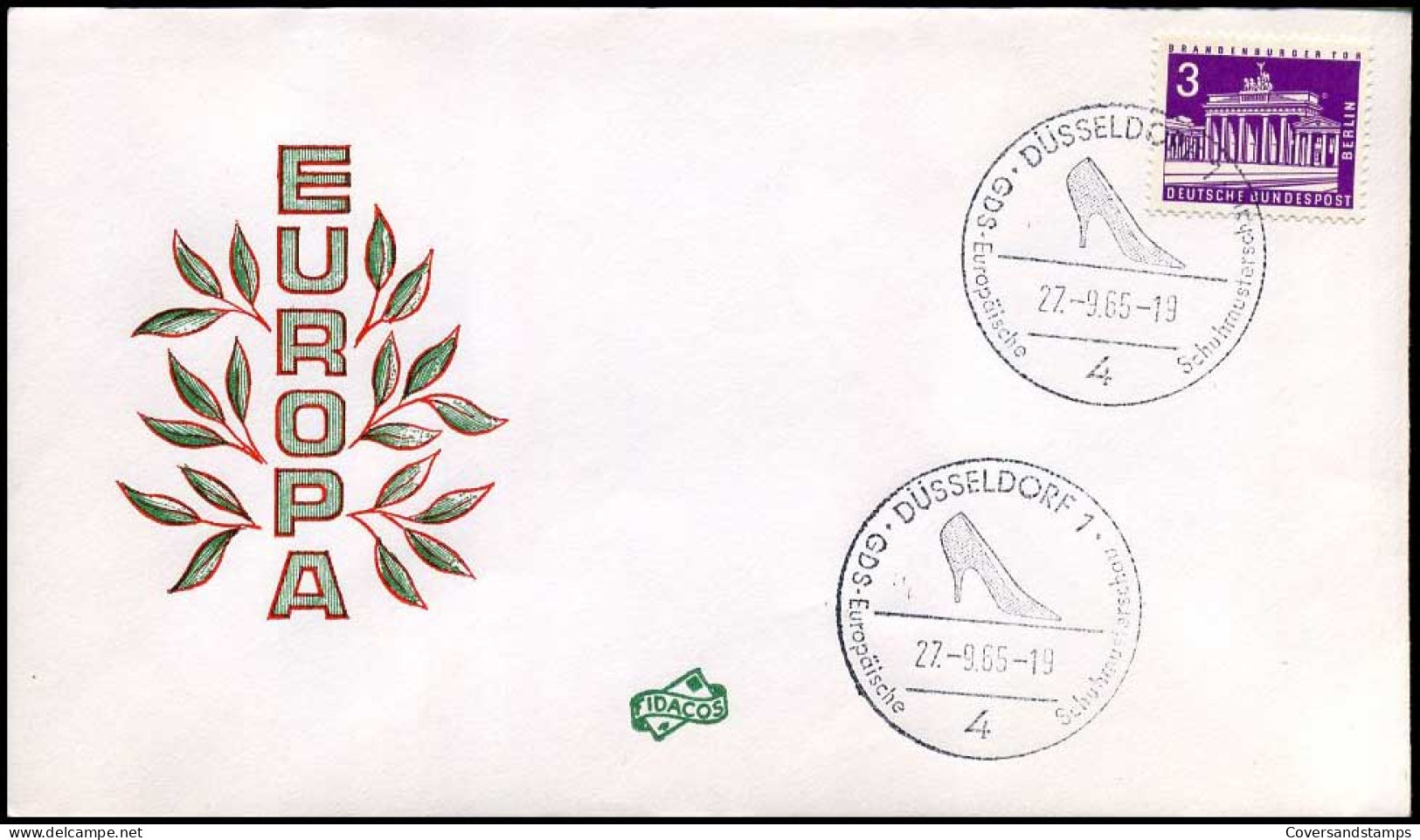 Bundespost Berlin - 231 Op Enveloppe - Cartas & Documentos