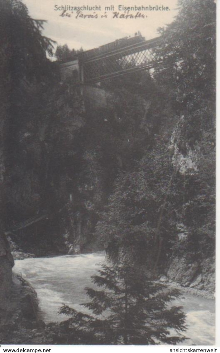 Schlitzaschlucht Mit Eisenbahnbrücke Ngl #94.201 - Brücken