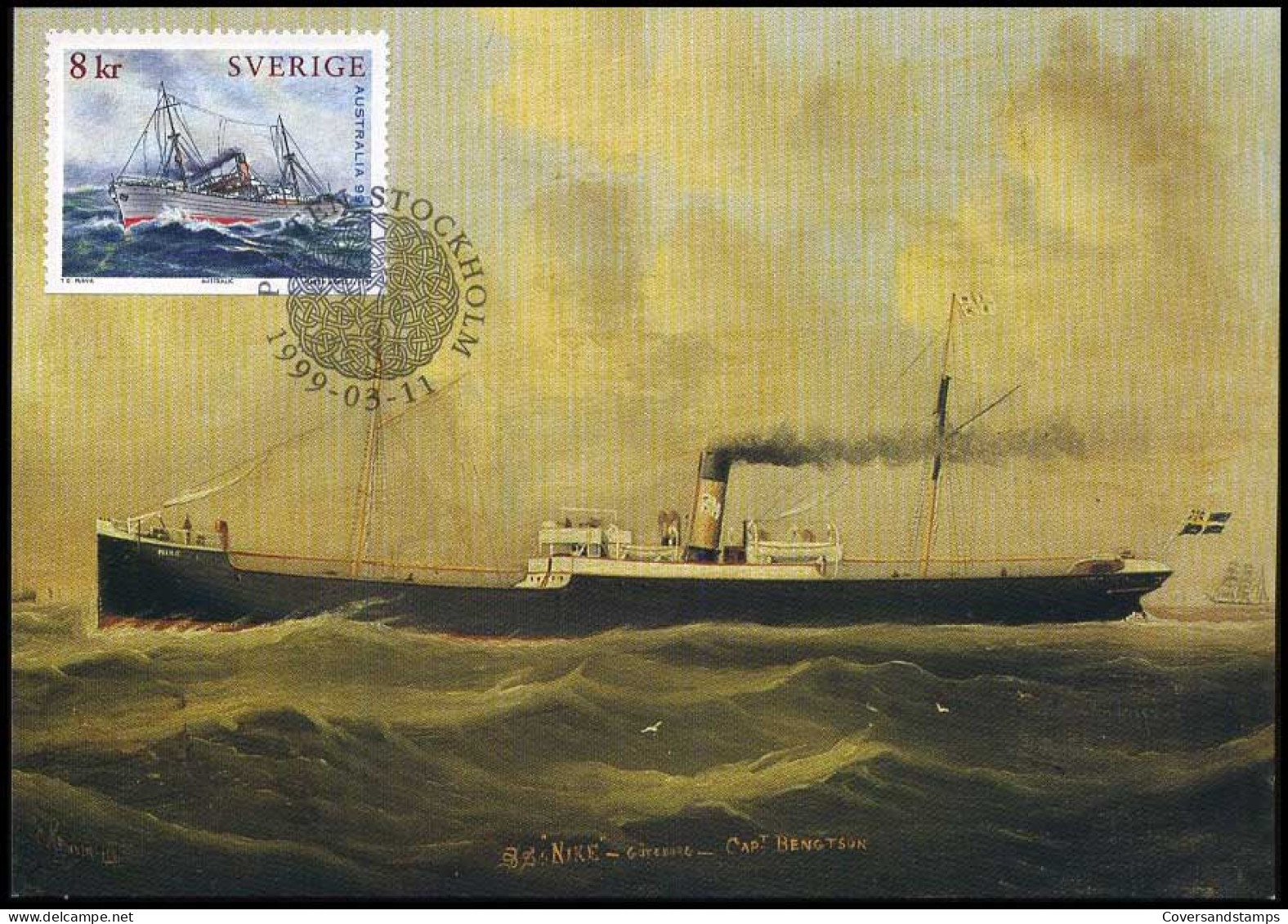 Sweden - Maximum Card - Maritime Heritage - Schiffe