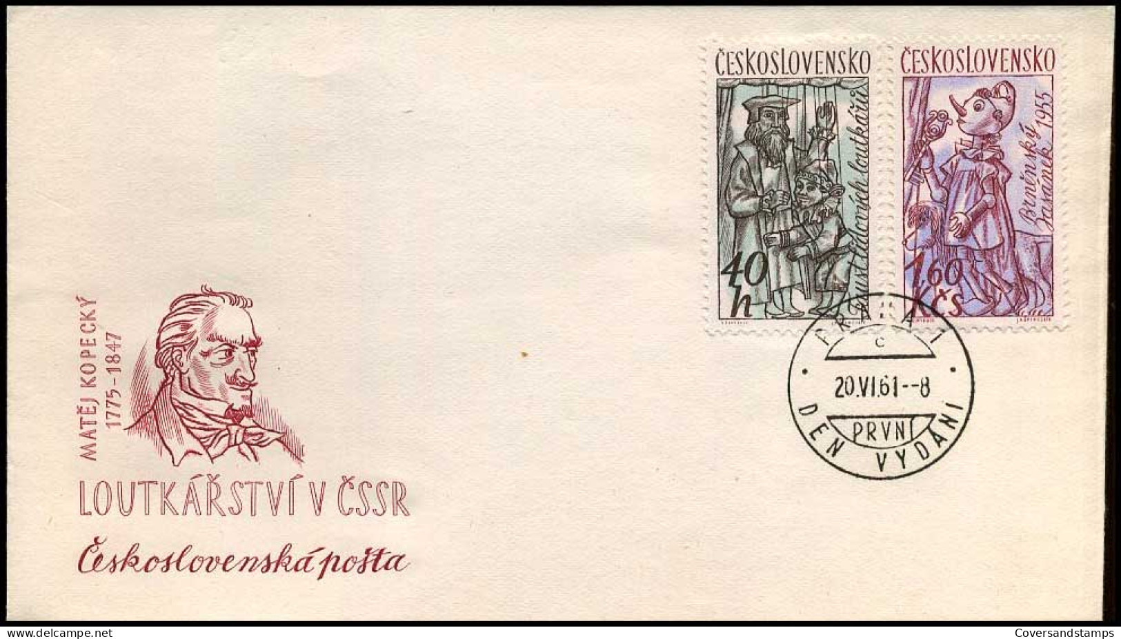 Ceskoslovensko - FDC - Matej Kopecky - FDC