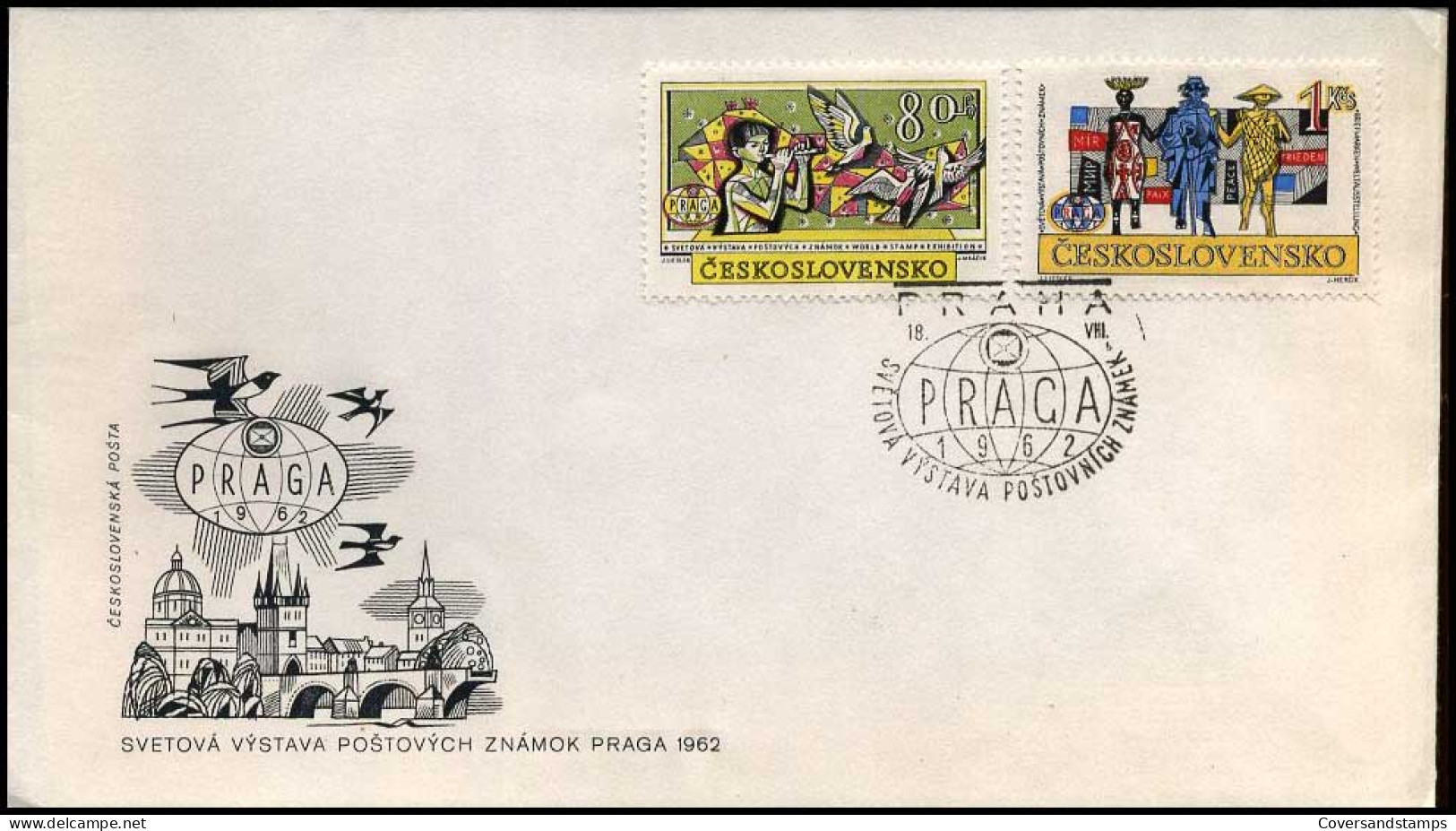 Ceskoslovensko - FDC - - FDC