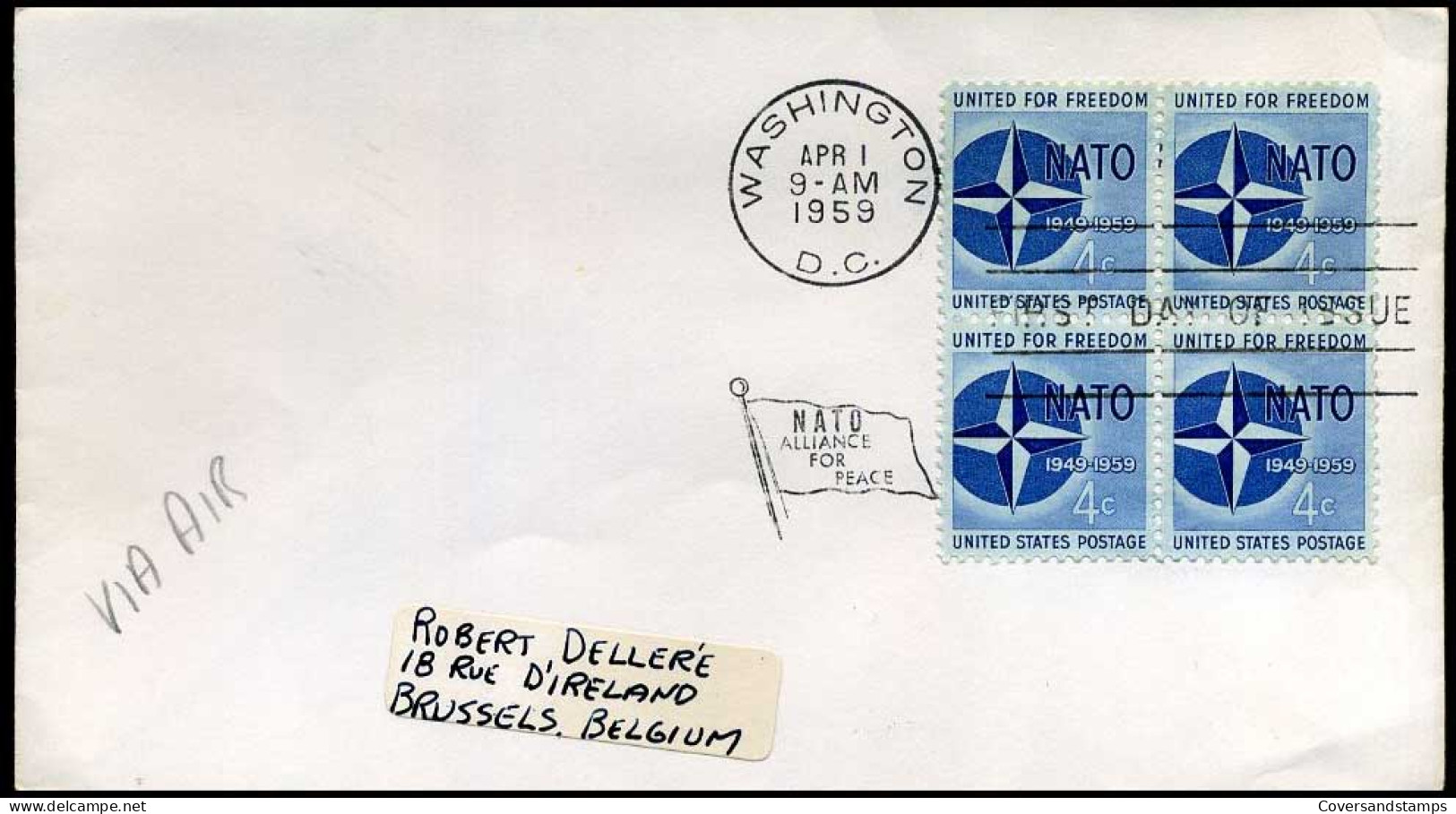 USA - FDC - NATO - 1951-1960