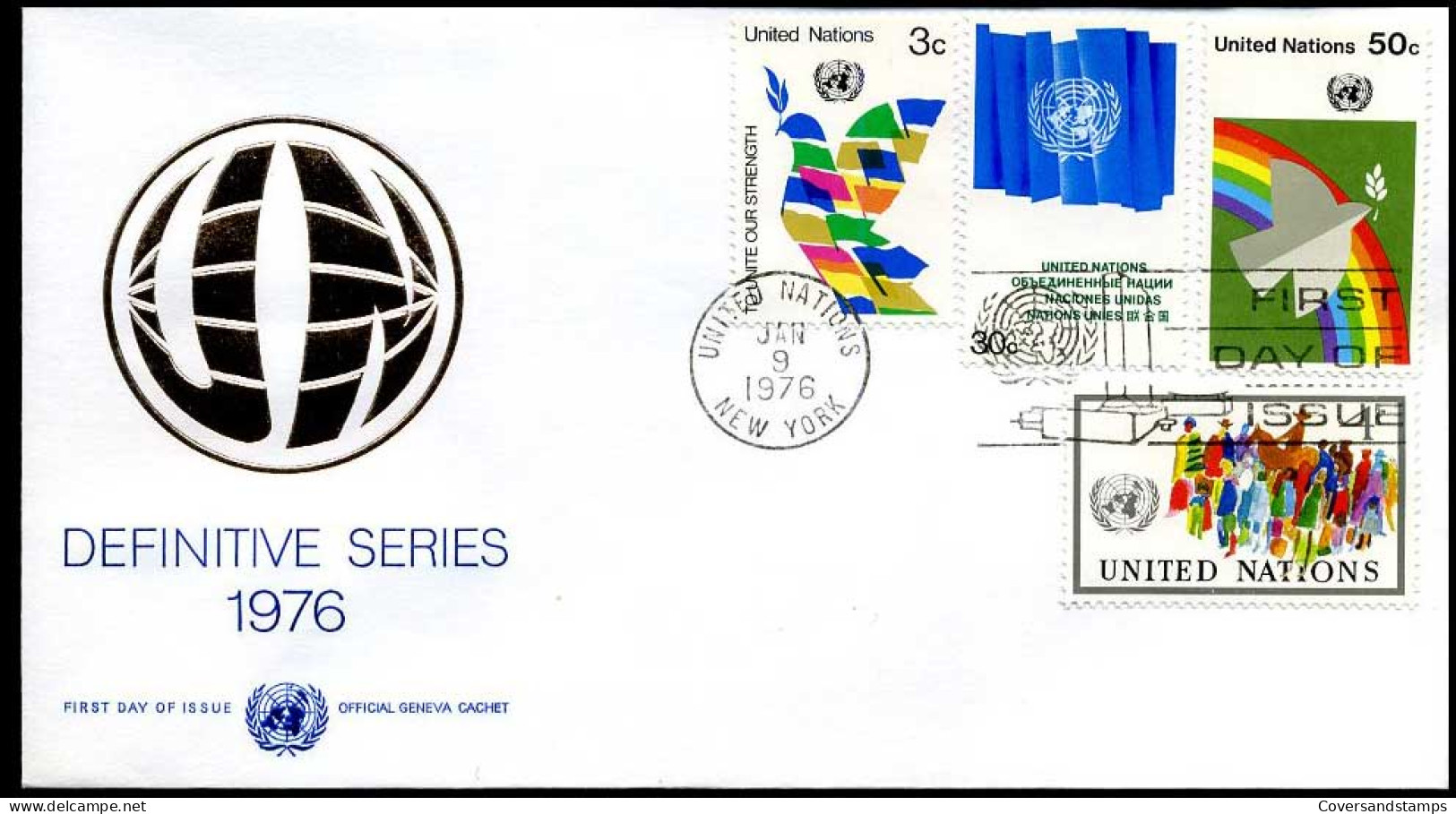 Nations Unies - FDC - Definitive Series 1976 - FDC