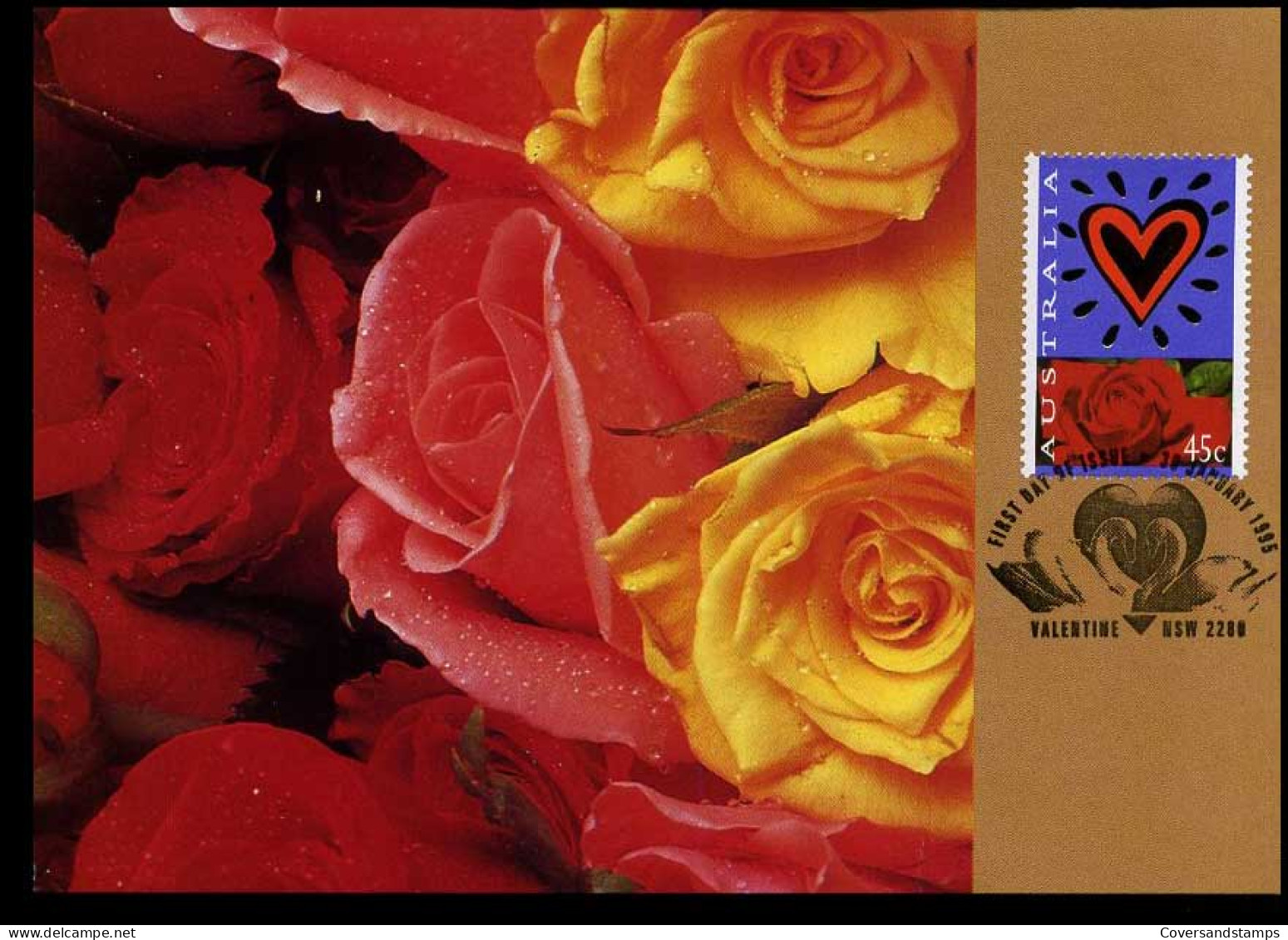 Australia - Maximum Cards - Roses - Rosas
