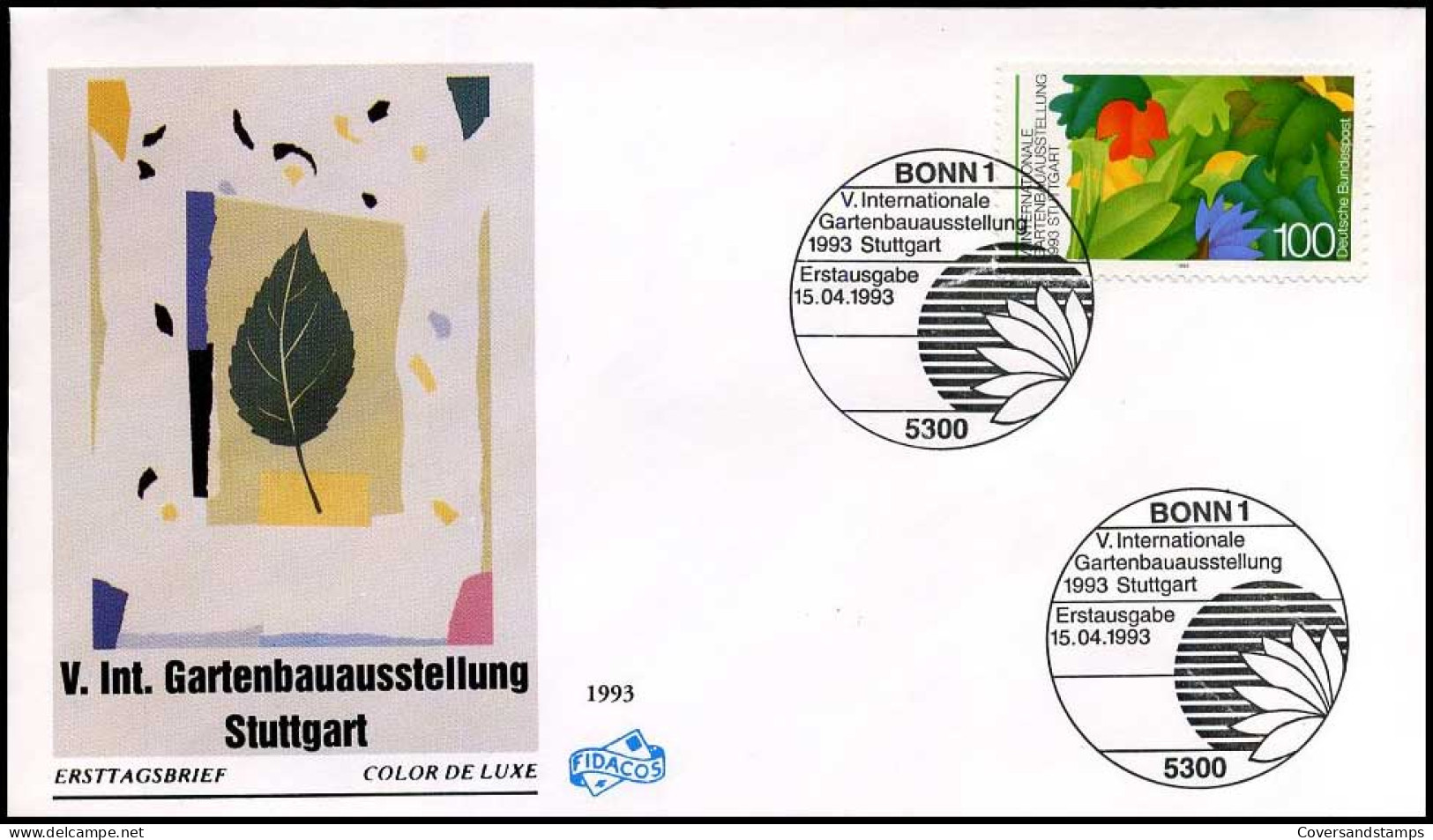 Bundespost - FDC - Internationale Gartenbauausstellung Stuttgart - Andere & Zonder Classificatie